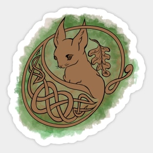 Tangled trees Sticker